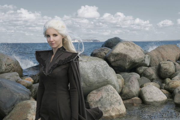 Daenerys Dragon Scale Westeros Cosplay Costume Game of Thrones Dragonstone Dress