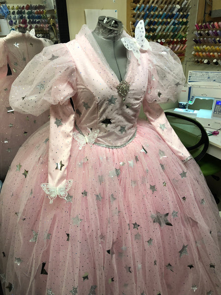 Cosplay Costume gown Glinda the good witch Wizard of Oz