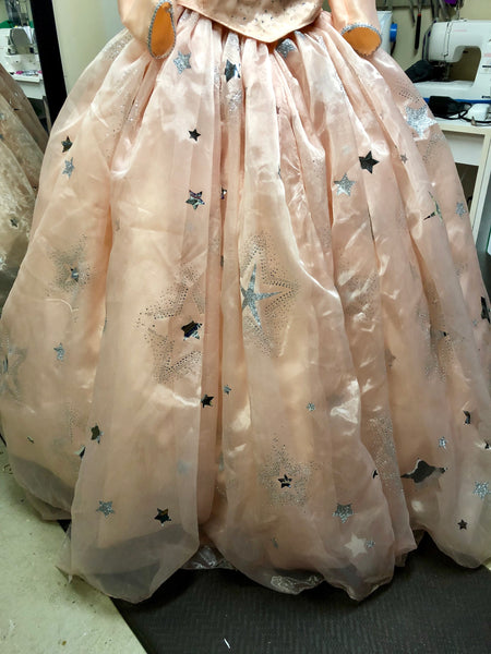 Cosplay Costume gown Glinda the good witch Wizard of Oz