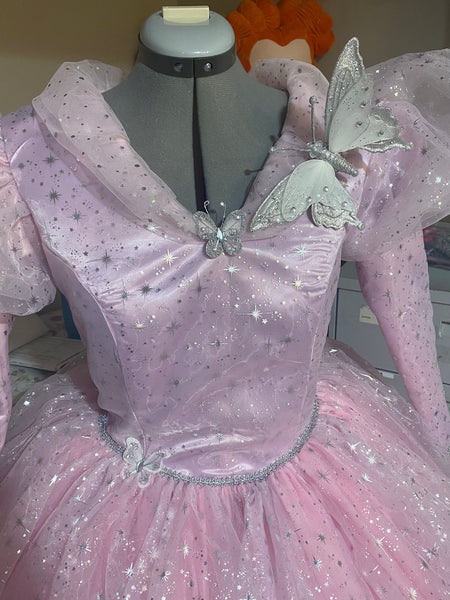 Cosplay Costume gown Glinda the good witch Wizard of Oz