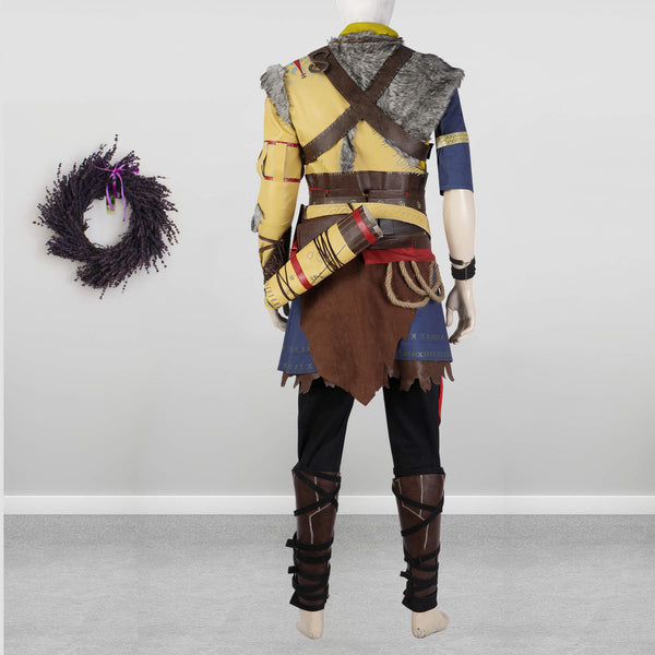 Costume Cosplay Suit Men's Outfit God of War Ragnarök Atreus