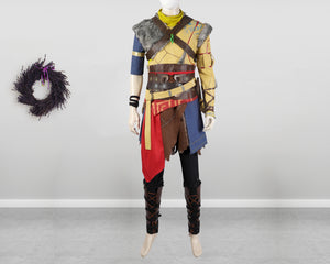 Costume Cosplay Suit Men's Outfit God of War Ragnarök Atreus