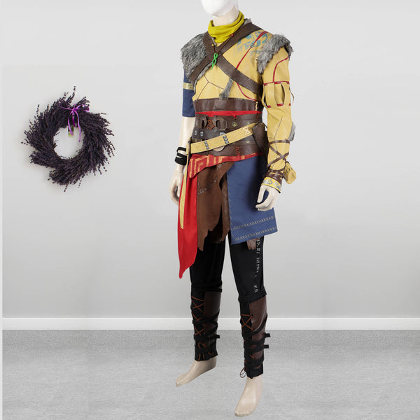 Costume Cosplay Suit Men's Outfit God of War Ragnarök Atreus