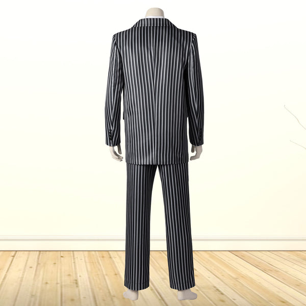 Costume Cosplay Suit Halloween Outfit The Addams Family 1991 Gomez Addams
