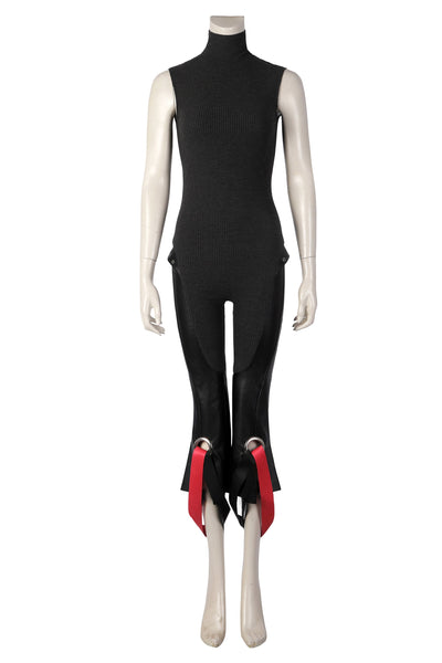 Cosplay Costume Women Dress Shoes Outfit Gotham Knights 2023 Harley Quinn Boss