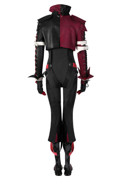Cosplay Costume Women Dress Shoes Outfit Gotham Knights 2023 Harley Quinn Boss