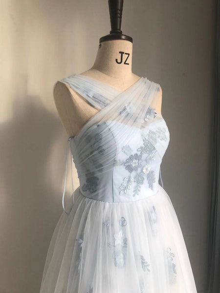 Fit and flare 50s gown Custom wedding gown Vintage inspired Academy awards Grace Kelly 1956 Oscar Dress Wedding gown Light blue gown