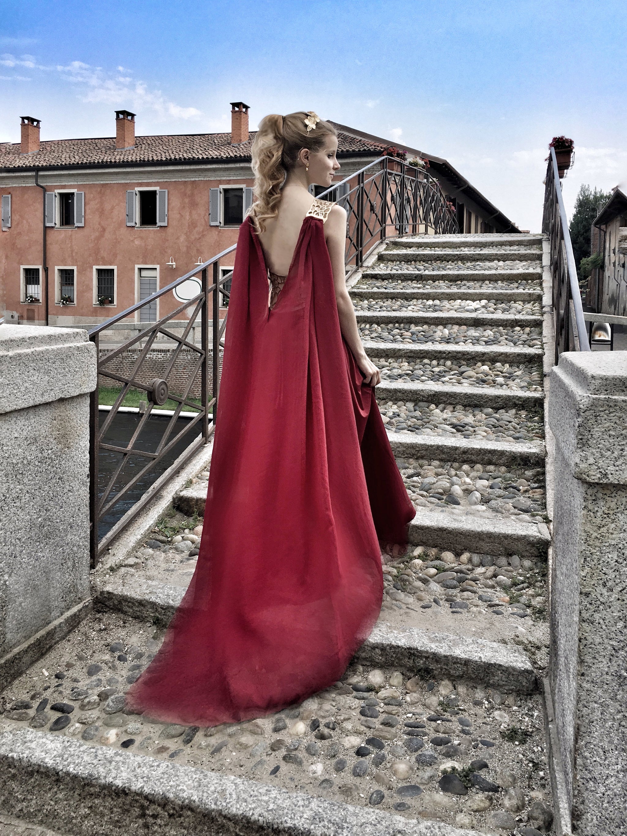 Grecian Gown Khaleesi Cosplay Game of Thrones Inspired Daenerys Dress –  Cosplayrr