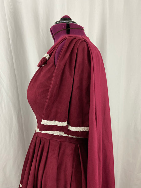 Inspired Dress and Cape Cosplay Costume Greek Goddess Persephone