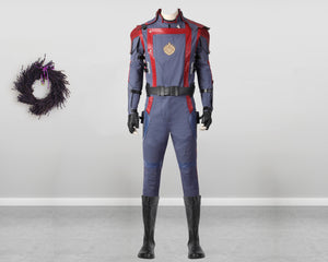 Peter Quill Men's Outfit Guardians of the Galaxy 3 Star Lord Costume Cosplay Suit