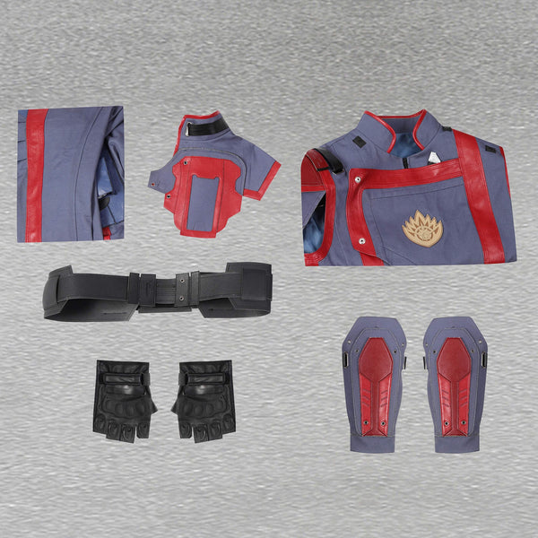 Peter Quill Men's Outfit Guardians of the Galaxy 3 Star Lord Costume Cosplay Suit