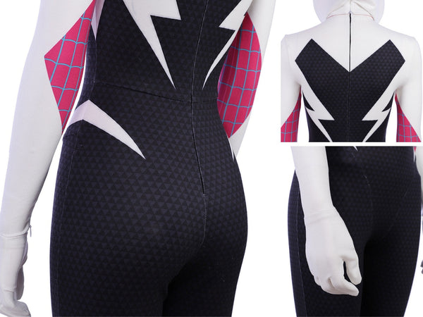 Jumpsuit Outfit Spider Man Halloween Outfit Gwen Stacy Cosplay Into the Spider Verse Costume