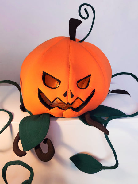HALLOWEEN PUMPKIN male or female cut Grass starter hoodie