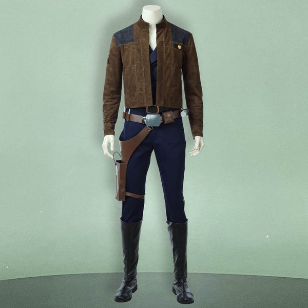 Star Wars Story Halloween Cosplay Party Suit Han Solo Costume Cosplay Suit A