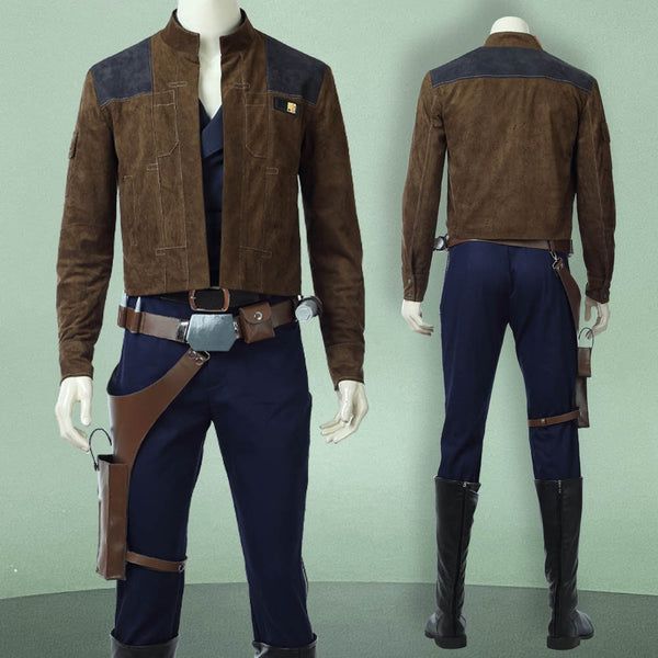 Star Wars Story Halloween Cosplay Party Suit Han Solo Costume Cosplay Suit A