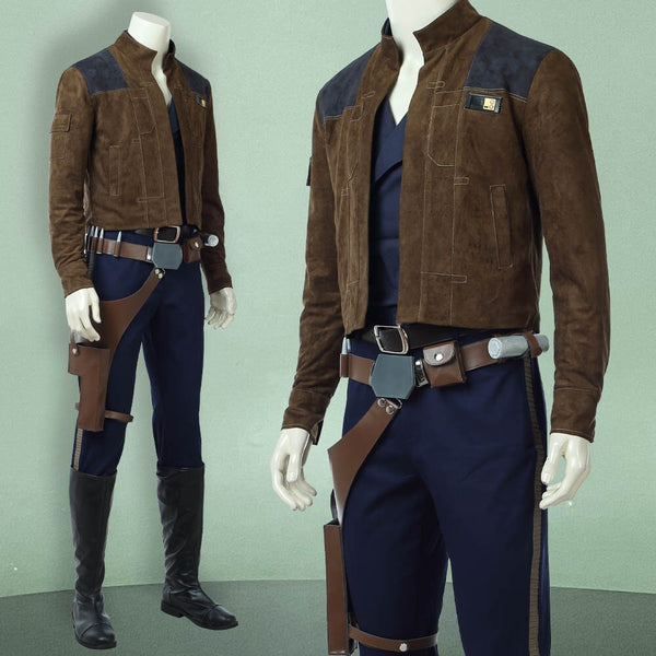 Star Wars Story Halloween Cosplay Party Suit Han Solo Costume Cosplay Suit A