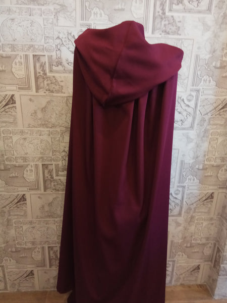 Handmaids tale bonnet Burgundy dress Handmaid tale Offred costume Plus size Halloween costume womens Handmaid's tale costume Full costume