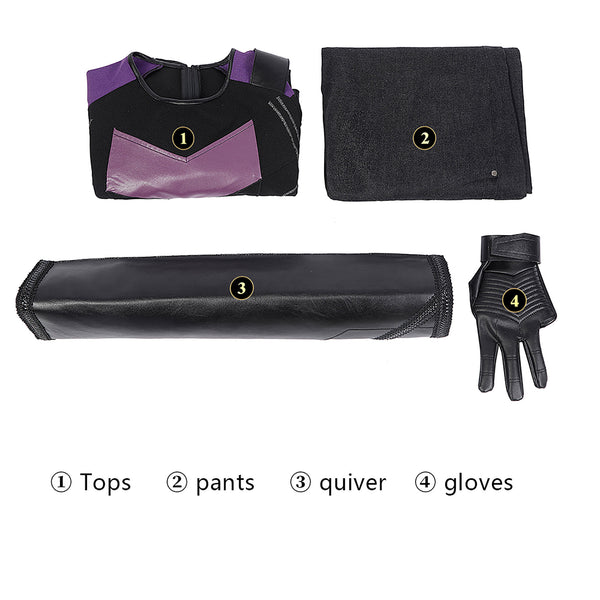 Shoes Men Cosplay Outfit Hawkeye Season 1 Clint Barton Costume