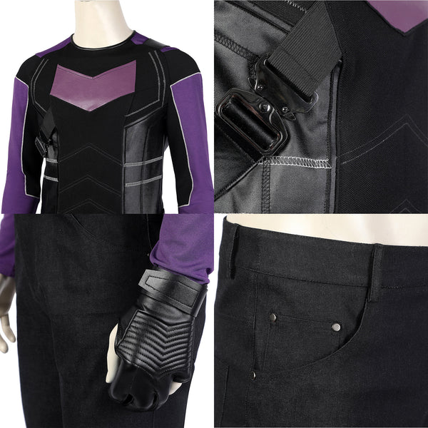 Shoes Men Cosplay Outfit Hawkeye Season 1 Clint Barton Costume