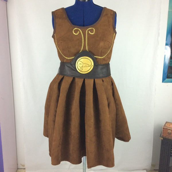 Costume or Cosplay for Adult Female Inspired Verison Hercules Dress
