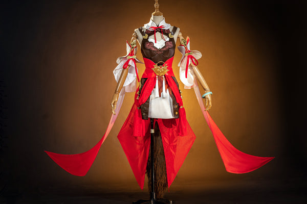 Cosplay Costume Dresses Women Wig Tail Prop Outfit Honkai Star Rail Tingyun