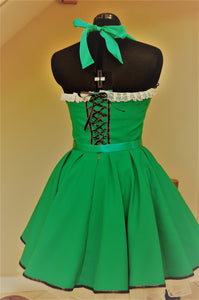 ST PATRICKS Day dress Irish dress green dress
