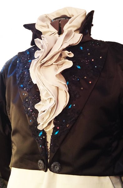 David Bowie Labyrinth Cosplay men Costume Larp renaissance costume set MADE TO ORDER Jareth The Goblin King ball blue jacket