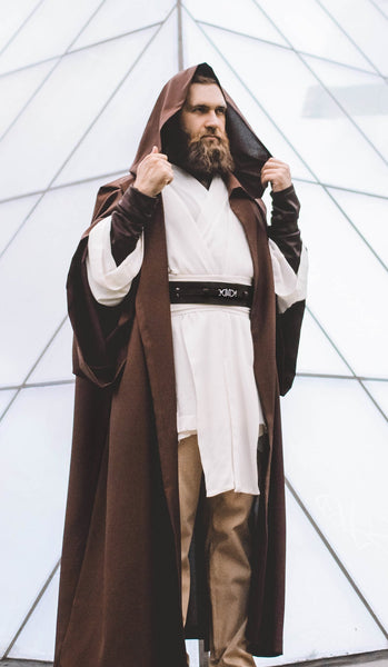 Knight master rebels legion power of the force resistance alliance light side Order Jedi Cosplay hooded robe costume from Star Saga