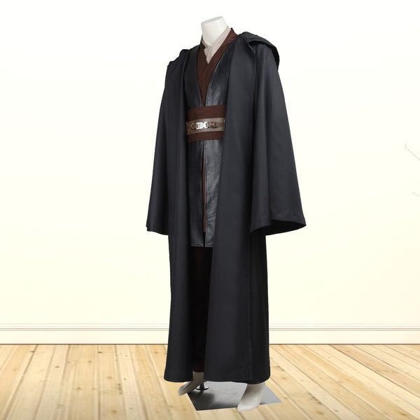 Costume Cosplay Suit Star Wars Outfit with Cloak Jedi Knight Anakin Skywalker