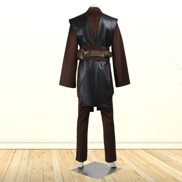 Costume Cosplay Suit Star Wars Outfit with Cloak Jedi Knight Anakin Skywalker