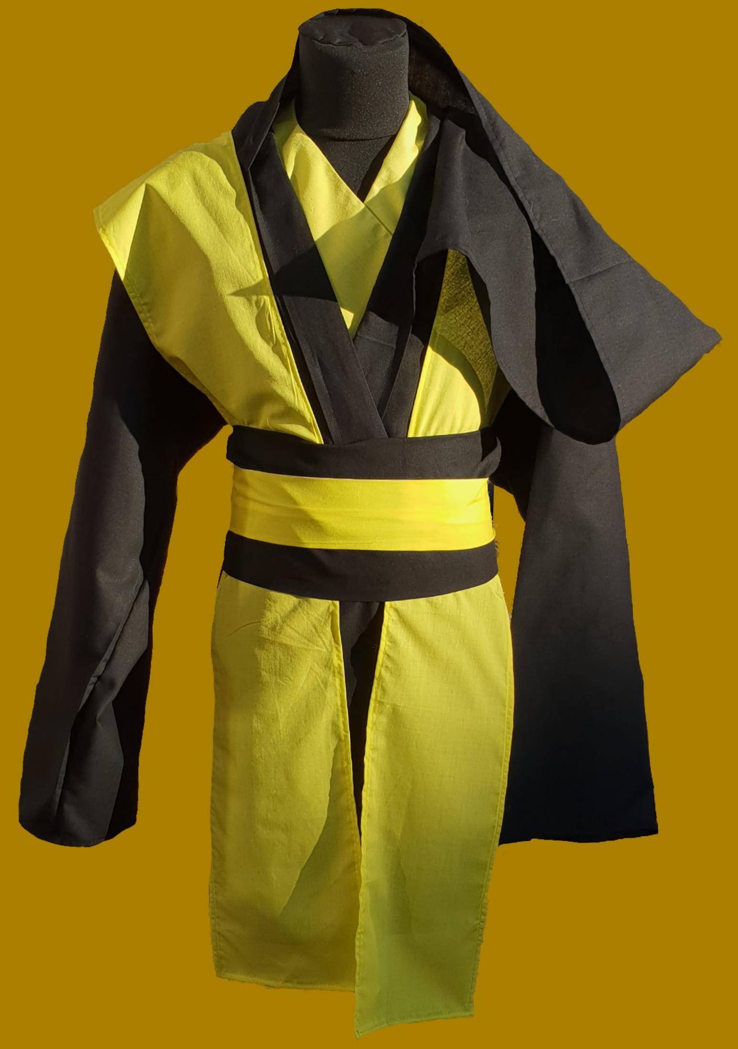 Handmade in all sizes worldwide shipping Mortal Kombat inspired Jedi robe set Star Wars inspired costume cosplay