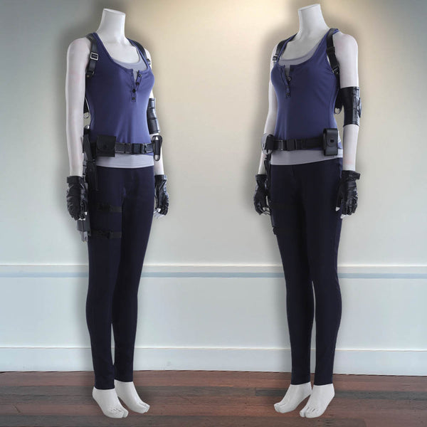 Cosplay Costume Outfit Halloween Jill Valentine Resident Evil 3 Remake