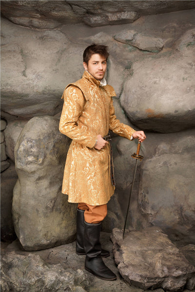 An elegant yet fierce medieval costume inspired by Game of Thrones Joffrey Baratheon Men's Historical Costume
