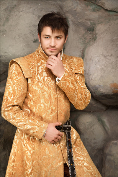 An elegant yet fierce medieval costume inspired by Game of Thrones Joffrey Baratheon Men's Historical Costume