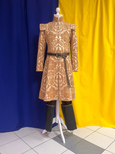 An elegant yet fierce medieval costume inspired by Game of Thrones Joffrey Baratheon Men's Historical Costume