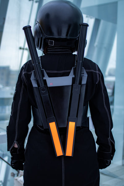 Costume from Star Saga 501st legion darkside force Galactic empire Republic Grand Army Jyn Erso Cosplay Imperial Ground Crew