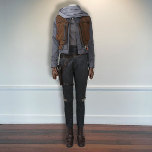 Star Wars Story Jyn Erso Cosplay Halloween Outfit Jyn Erso Rogue One Cosplay Costume Outfit A