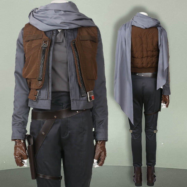Cosplay Halloween Cosplay Party Suit Jyn Erso Rogue One Costume Cosplay A Star Wars Story Jyn Erso