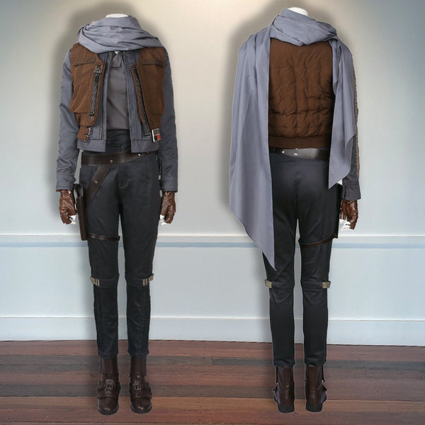 Star Wars Story Jyn Erso Cosplay Halloween Outfit Jyn Erso Rogue One Cosplay Costume Outfit A