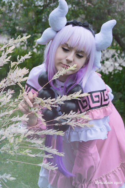 Anime manga costume otaku Kanna Kamui inspired cosplay