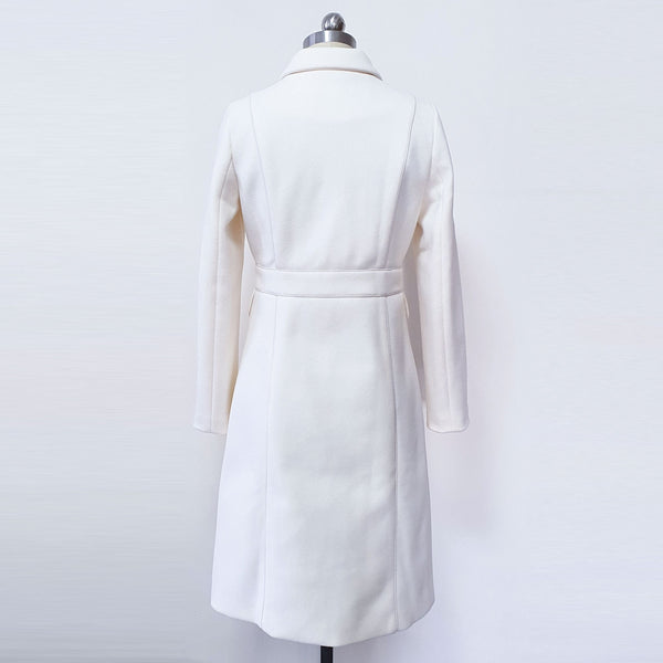 Duchess of Cambridge coat Custom made coat dress White coat winter coat Custom coat Kate Middleton White Coat Dress Cream coat dress