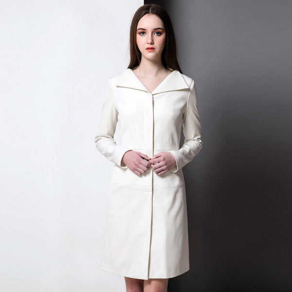 Regal coat dress Tailored dress ivory winter coat custom made dress bridal Kate Middleton dress Christening dress Cream Coat dress
