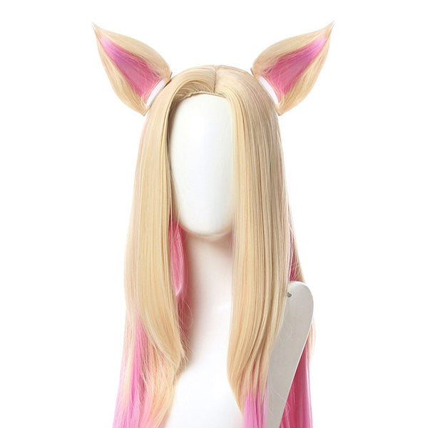 Dresses Wigs Shoes Outfit LOL KDA all out Ahri Cosplay Costume