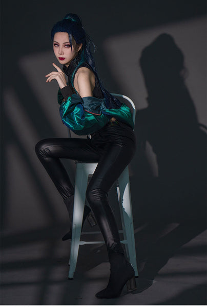Cosplay Costume With Wig LOL KDA Kaisa Daughter of the Void