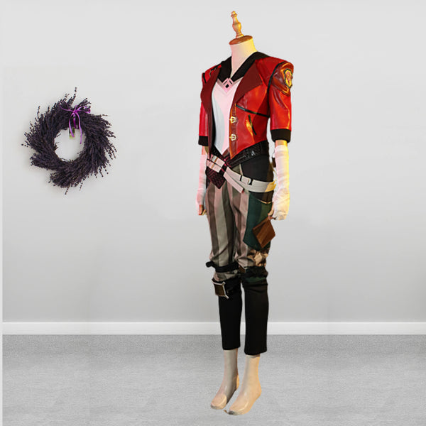 Costume Cosplay Suit Halloween Women's Outfit Arcane League of Legends Vi