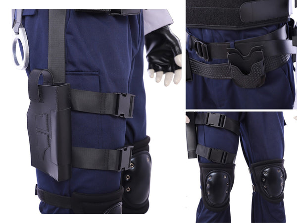 Outfit Resident Evil 2 Remake Halloween Outfit Leon Kennedy R P D Uniform Cosplay