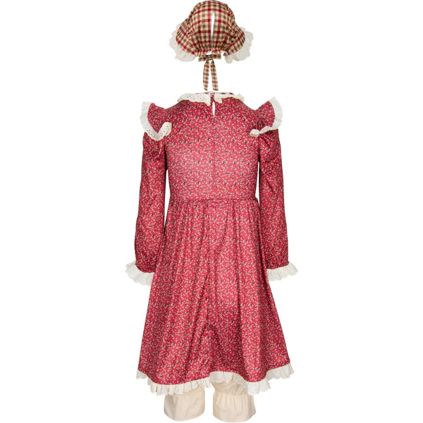 Little House Prairie Dress Girls Pioneer Costume Laura Ingalls
