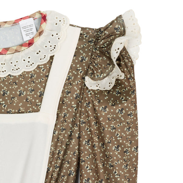 Little House Prairie Dress Girls Pioneer Costume Laura Ingalls