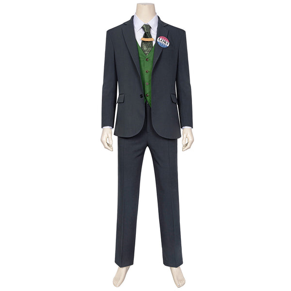 Cosplay Costume Crown and Suit Loki Season 1 Loki