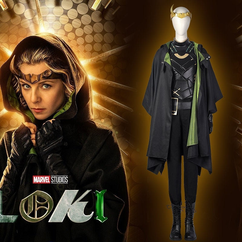 Loki Sylvie Lushton Cosplay Costume